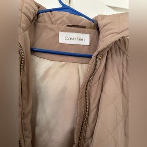 Calvin klein dusty rose coat